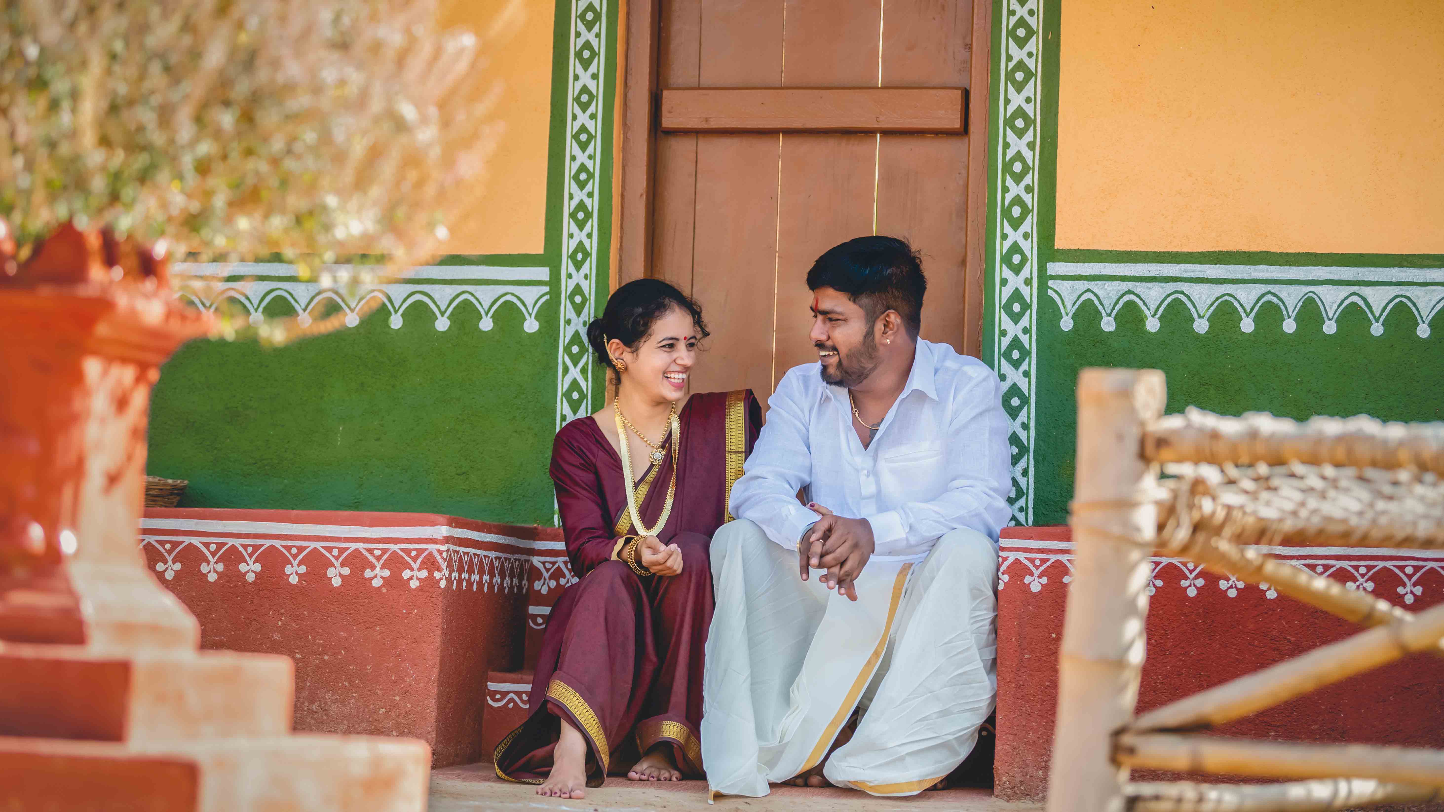 Engaged couple pre-wedding shoot.